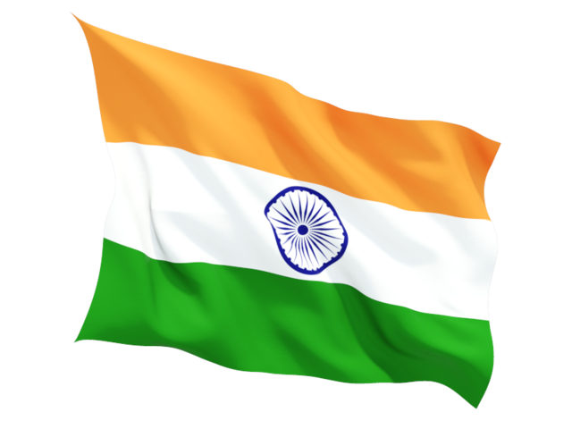 :La bandera de la India